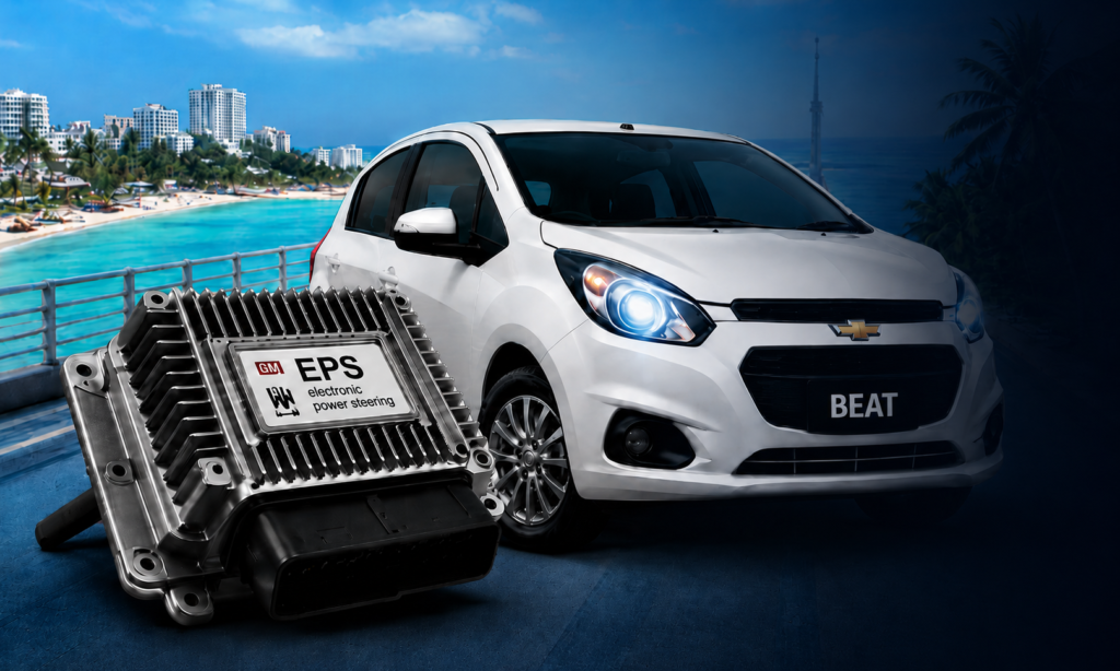 Reparacion de Módulo de Dirección de Chevrolet Beat en Cancun